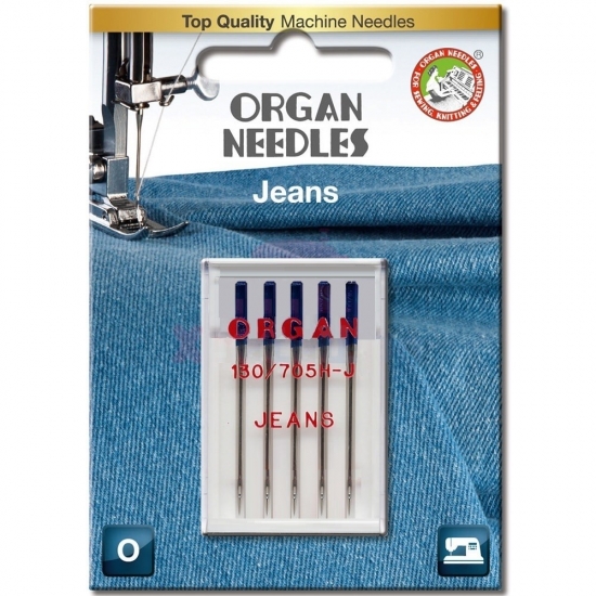 Голки для джинса Organ Jeans №100