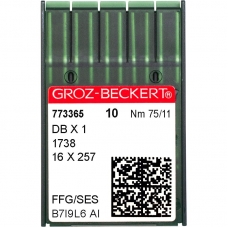 Голки промислові Groz-Beckert DBx1 SES №75