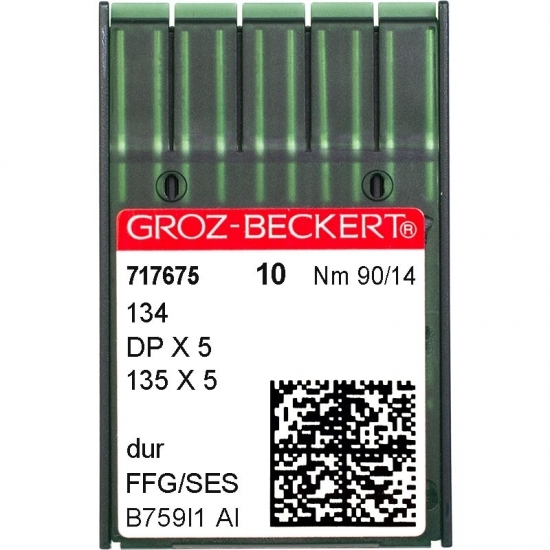 Голки промислові Groz-Beckert DPx5 SES №90