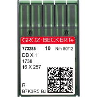 Иглы промышленные Groz-Beckert DBx1 R №80