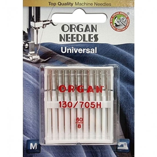 Голки універсальні Organ Universal №60 10 штук