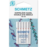 Голки Schmetz Double Eye №80