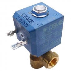 Електроклапан соленоїдний кутовий 1/4