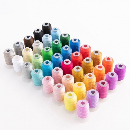 Набір ниток (віскоза) для вишивки Rold 40 котушок/кор.