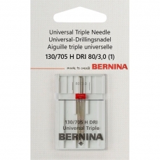 002 529 71 00 Bernina 130/705 H DRI 80/3.0 иглы тройные 1 шт.