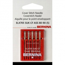 103 105 70 00 Bernina ELX705 SUK CF ASS 80-90 иглы для плоского шва 5 шт.