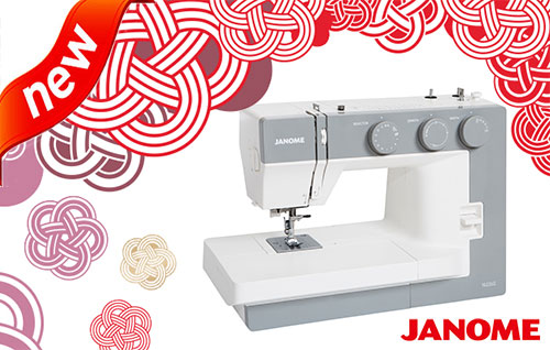 Уже в продаже! Новая швейная машинка Janome 1522LG от японского бренда