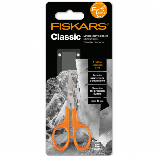 Ножницы для вышивки Fiskars Classic 10см 1005143