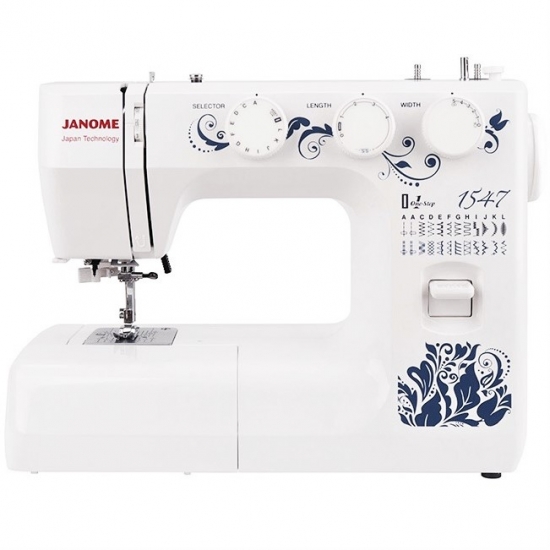 Швейная машина Janome 1547 ᐈ Купить в интернет-магазине Janome