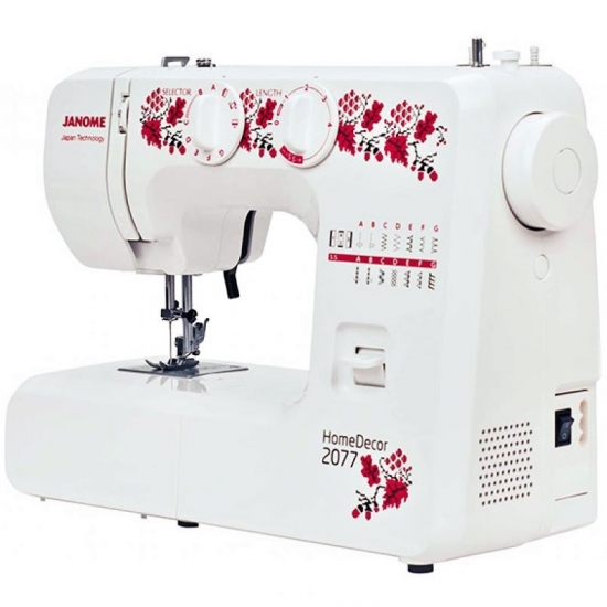 Швейная машина Janome HomeDecor 2077 ᐈ Купить в интернет-магазине