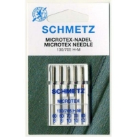 Голки мікротекс Schmetz Microtex ассорті №60-80