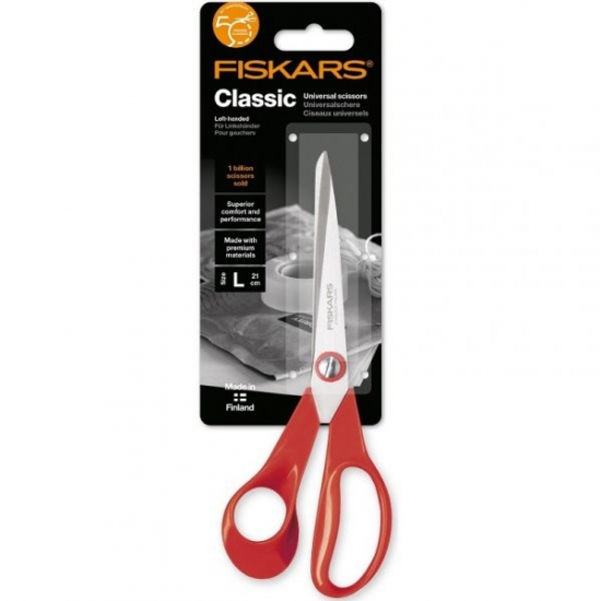 Ножницы для левши Fiskars Classic 21см 1000814