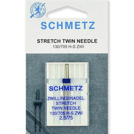 Игла двойная Schmetz Twin Stretch №75/2.5