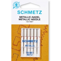 Иглы вышивальные Schmetz Metallic №80
