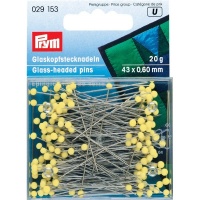 Булавки со стеклянной головкой Prym 029153