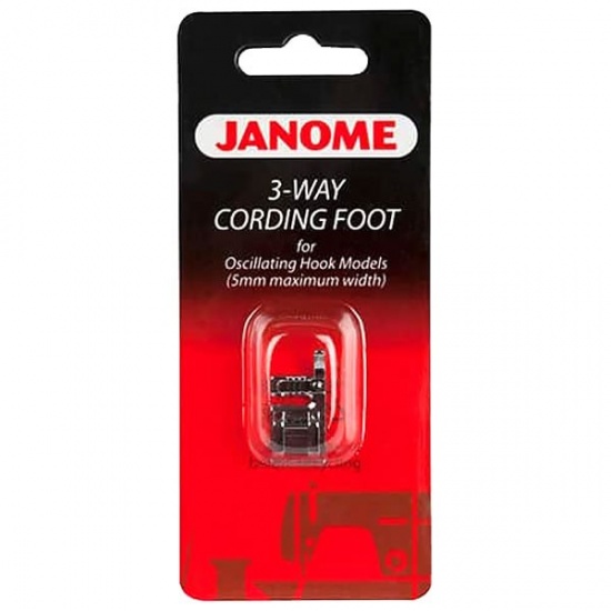 Лапка трьохжолобкова Janome 200126009