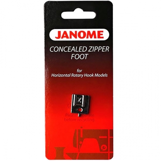 Лапка для потайної блискавки Janome 200333001