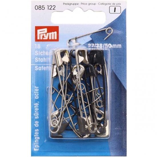 Английские булавки Prym 085122 стальные №0,2,3