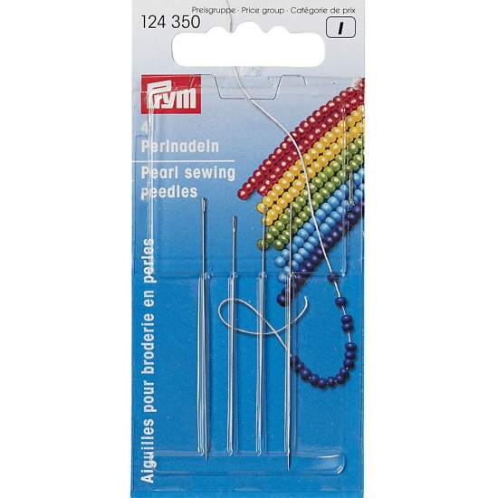 Голки Prym 124350 для бісеру №10-12