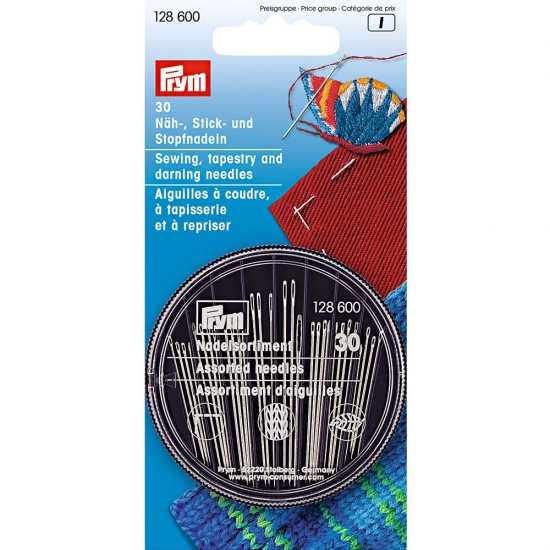Иглы Prym 128600 швейные, вышивальные и штопальные в ассортименте