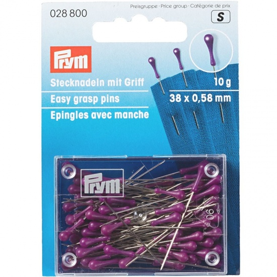 Булавки портновские с грушевидными головками Prym 028800
