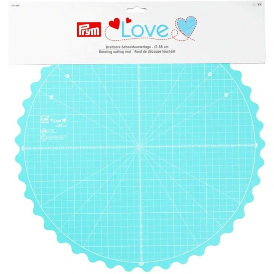 Вращающийся круглый коврик для раскройных ножей Prym Love 611469