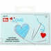 Набор из 29 швейных игл и игл для штопки с вдевателем Prym Love 128161
