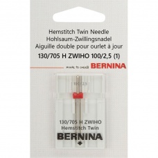002 528 71 10 Bernina 130/705 H ZWIHO 100/2.5 голки подвійні 1 шт.