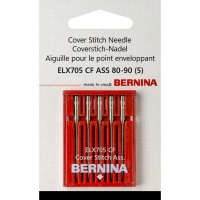 104 601 70 00 Bernina ELX705 CF ASS 80-90 иглы для плоского шва 5 шт.