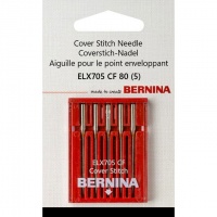 104 601 70 01 Bernina ELX705 CF 80 иглы для плоского шва 5 шт.