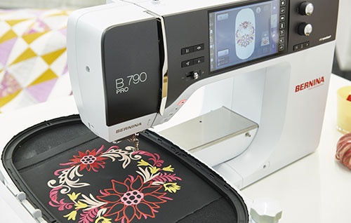 Швейно-вышивальная машина Bernina 790 Pro - совершенно новый уровень шитья, квилтинга и вышивки