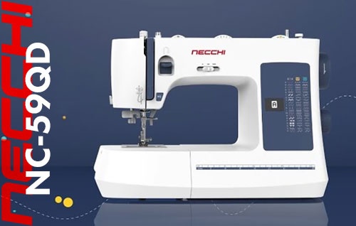 Necchi NC-59QD - топовая электромеханическая машина от итальянского бренда