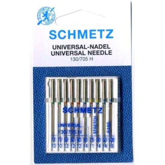 Голки асорті Schmetz Combi Box XVS №70-100 Max