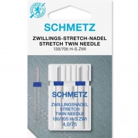 Голки подвійні для стрейчу Schmetz Twin Stretch №75/4.0