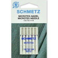 Голки для мікротекстіля Schmetz Microtex №80 (5 шт.)