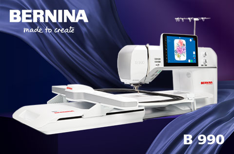 Швейно-вышивальная машина Bernina 990