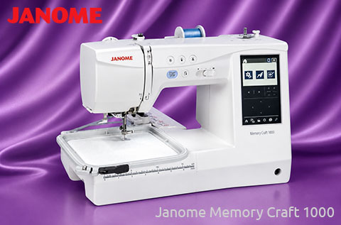 Janome MC 1000: швейно-вишивальний комплекс для творчих проєктів